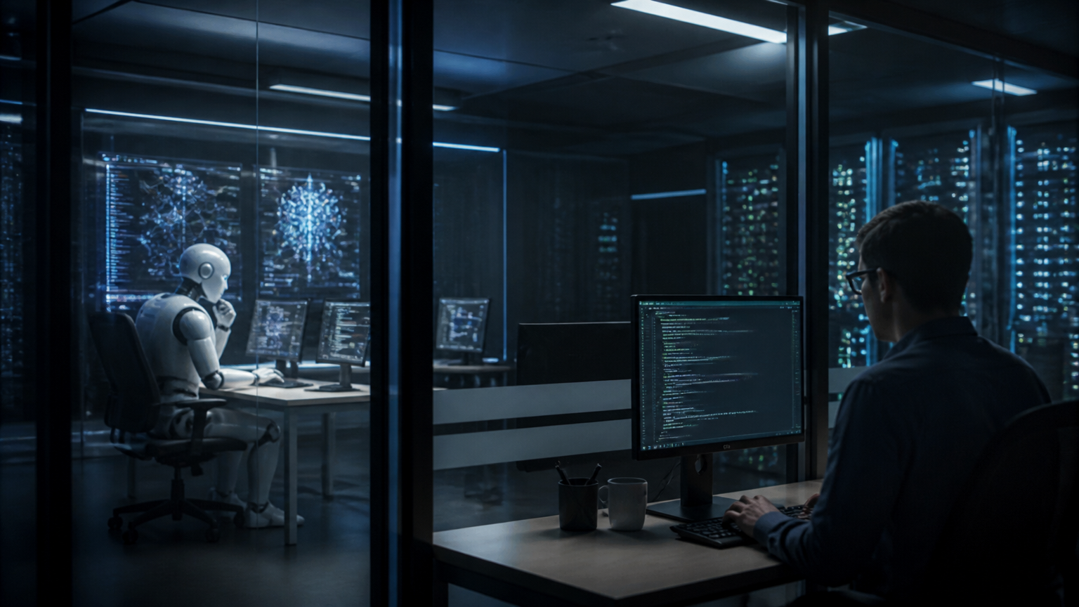 Visualization of secure data governance and cyber security protocols for AI