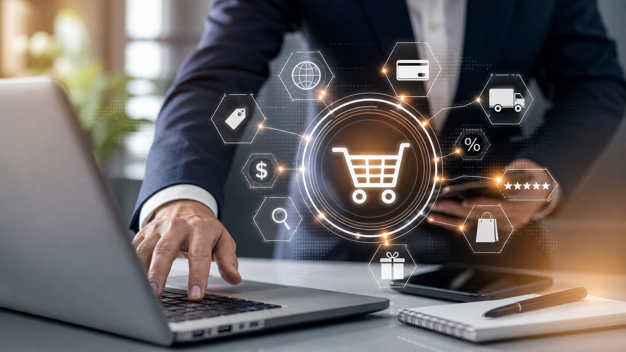 Ecommerce video ad production system 2026 &mdash; showing single-variable testing framework, creative brief template, kill and scale protocol, and weekly variant target workflow