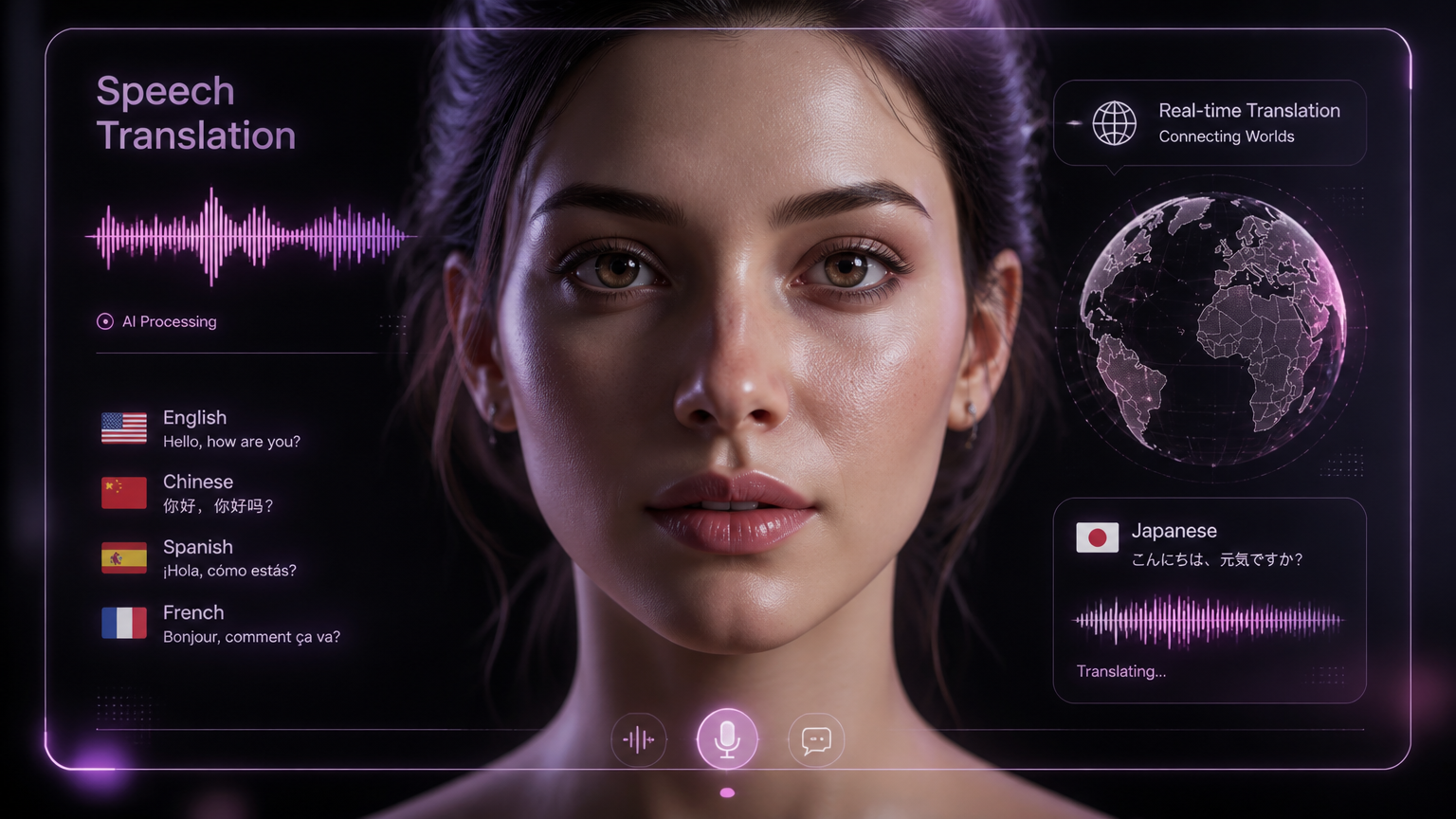 AI avatar video generator displaying localized YouTube ad variations
